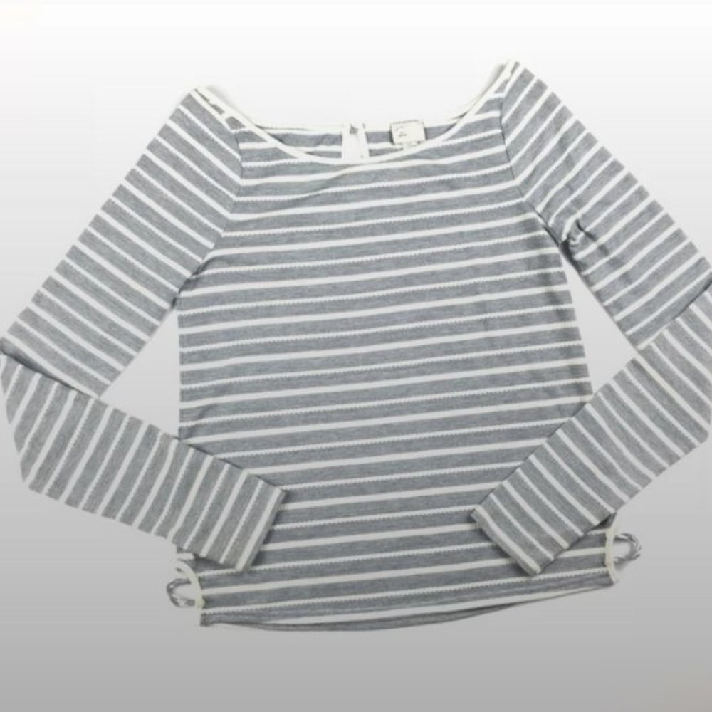 Anthropologie Greta Stripe Top Size M